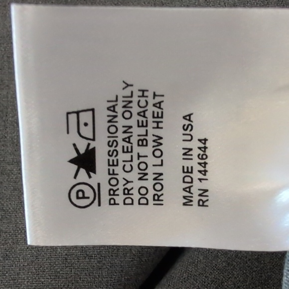 NWOT Sandy Liang Suno Pants Light Grey Size 8 - Picture 10 of 11